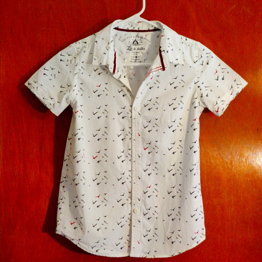 Cactus Community Boys shirt
